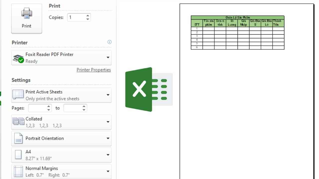 Tại sao bạn cần in Excel vừa trang giấy A4?