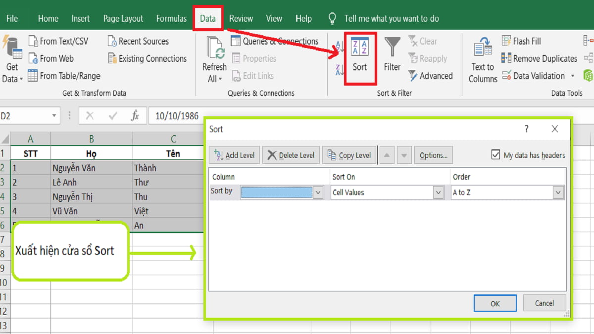 Hướng dẫn 2 cách lọc dữ liệu trong Excel cực đơn giản