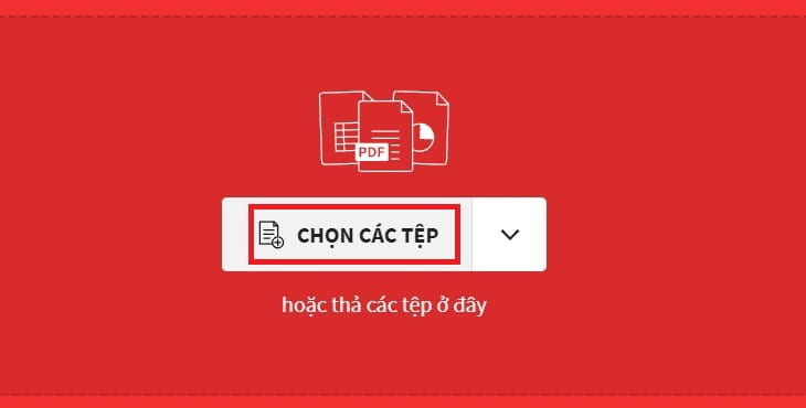 Tải file Excel mà bạn muốn chuyển đổi sang Word