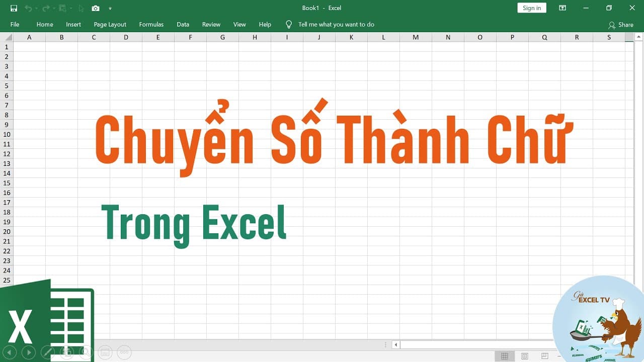 Hướng dẫn 3 cách đổi số thành chữ trong Excel cực nhanh