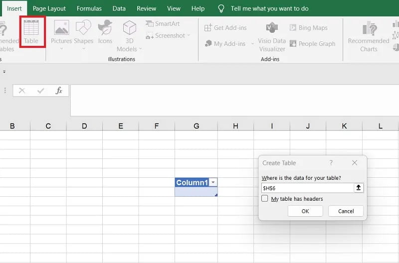 Cách tạo và quản lý bảng trong Excel