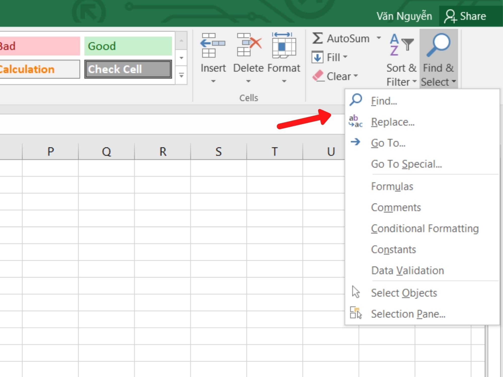 Lợi ích khi sử dụng tính năng tìm kiếm trong Excel 