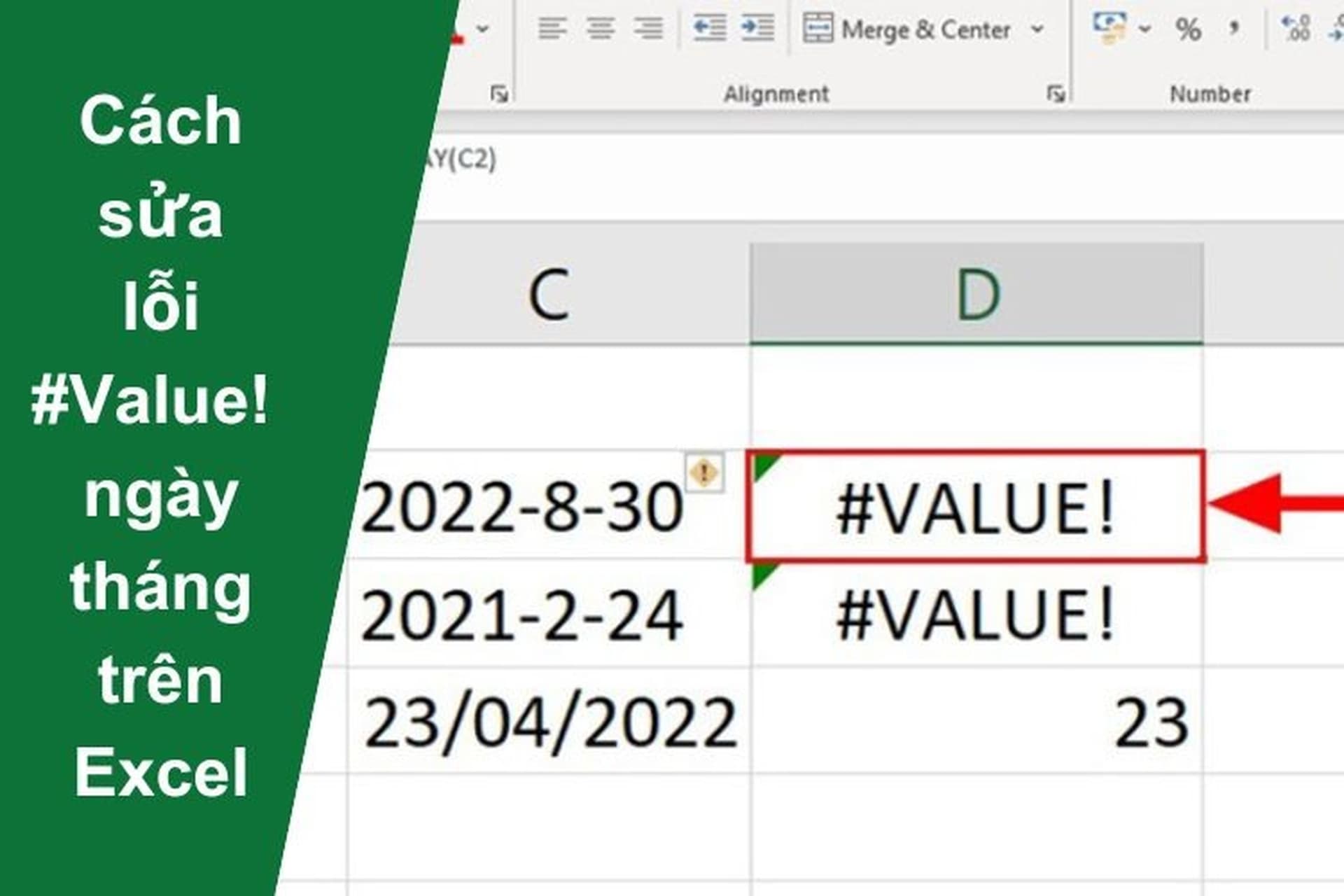 Nguyên nhân gây ra lỗi VALUE