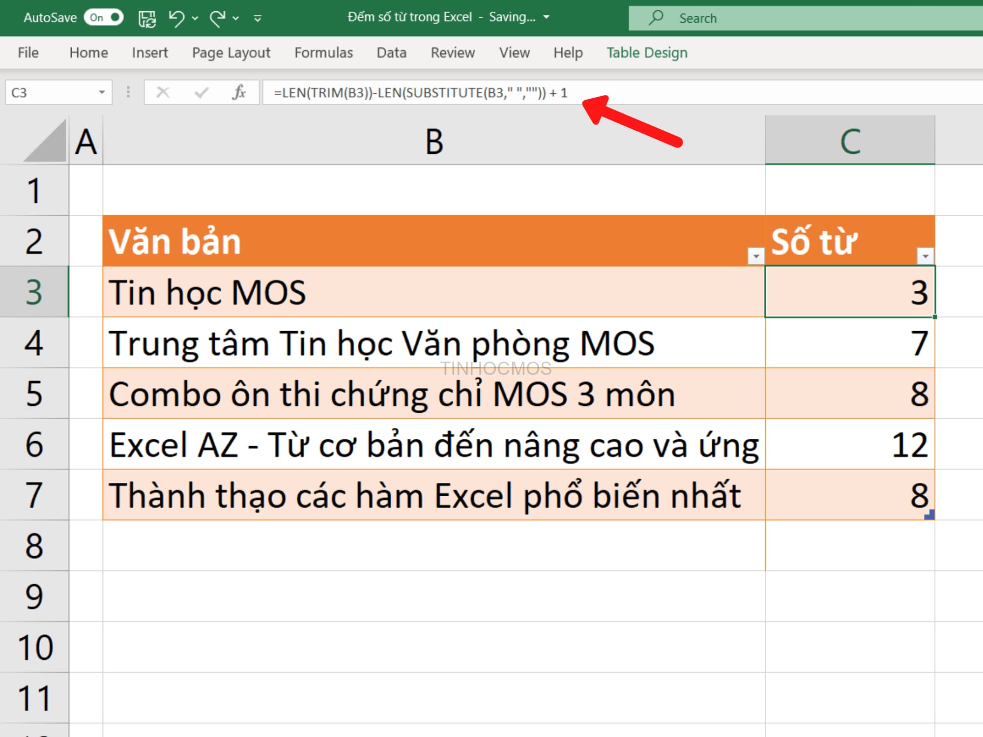 Các lưu ý khi đếm ký tự trong Excel