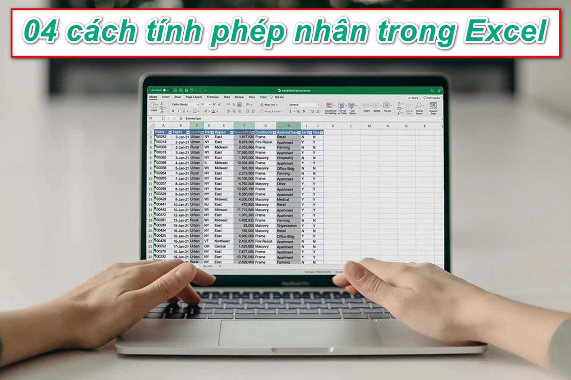 Phép Nhân Trong Excel: Hướng Dẫn Cách Sử Dụng và Các Lưu Ý Quan Trọng