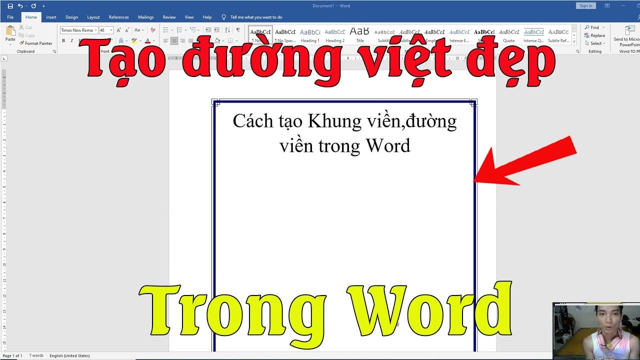 Bật mí cho bạn các cách tạo viền trong Word cực kỳ đơn giản