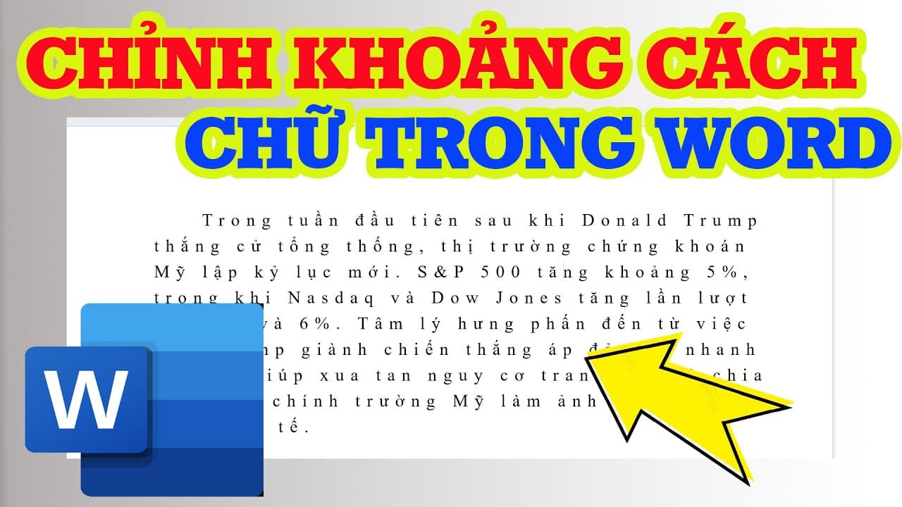 Tại sao cần chỉnh khoảng cách chữ trong Word?