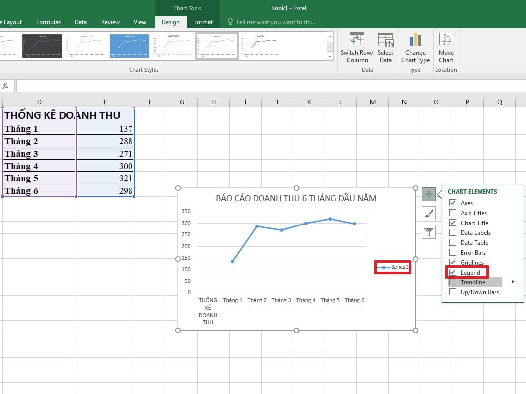 Hướng dẫn chi tiết vẽ đồ thị trong Excel